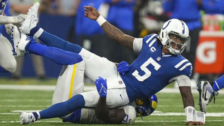 Colts QB Anthony Richardson not looking to change playing style