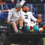 Dolphins’ sack leader Bradley Chubb out for season with torn ACL