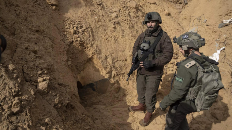 Israel army says flooding Gaza tunnels to halt Hamas attacks