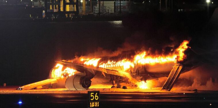 Japan plane fire LIVE: Hero Japan Airlines cabin crew lauded for 'incredible job' after evacuating 379 from hellish inferno in MINUTES