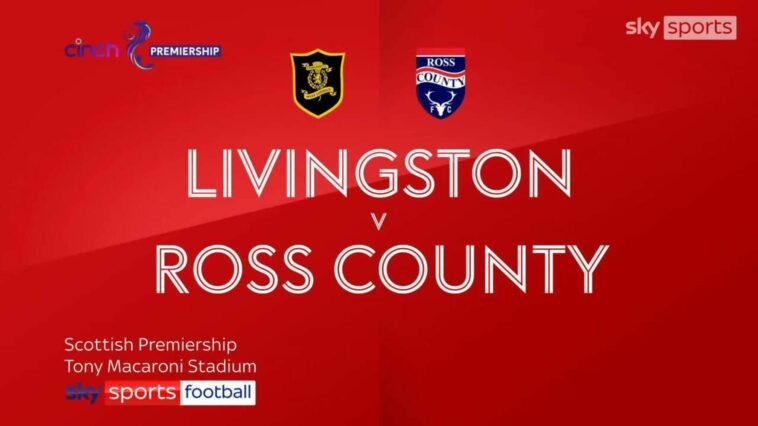 Livingston 2-2 Ross County | Scottish Premiership highlights