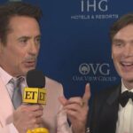 Robert Downey Jr. TEASES Cillian Murphy for 'Short' PSIFF Speech (Exclusive)