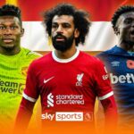 The best Premier League players heading to AFCON | Mohamed  Salah, Andre Onana, Nicolas Jackson & more!