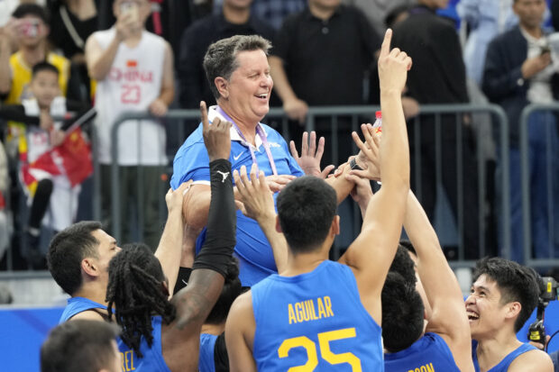 Gilas Pilipinas head coach Tim Cone