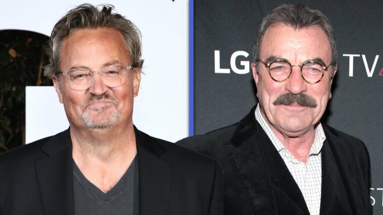 Tom Selleck Remembers Private Moments With Matthew Perry While on Set of Friends