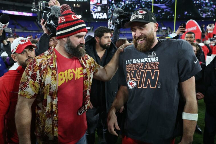 Jason and Travis Kelce