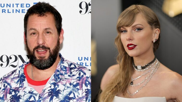 Adam Sandler on Why He Gets “Jumpy” Around Taylor Swift