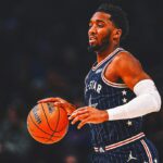 Cavaliers All-Star guard Donovan Mitchell sits out first game back