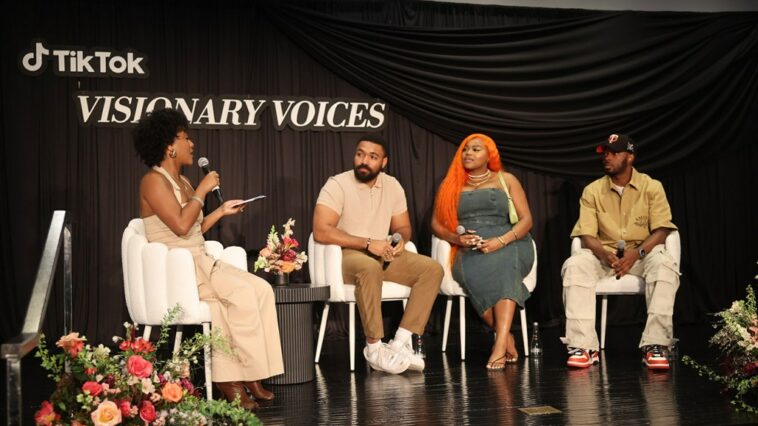 Digital Creators Relish in Not Being “the Only One in the Room” at TikTok Visionary Voices Black Hollywood Brunch