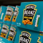 Heinz Baked Beans tins