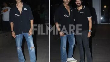 Kartik Aaryan and Kabir Khan get clicked at Chandu Champion's wrap party. See pics: