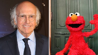 larry david, elmo