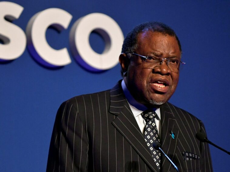 Namibia’s President Hage Geingob dies aged 82