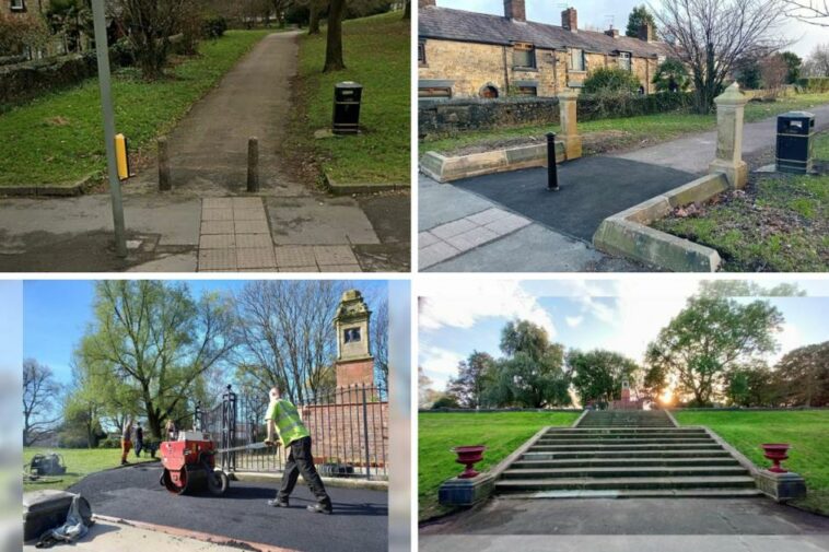 New grand entrance reflects the heritage of Bolton's oldest park