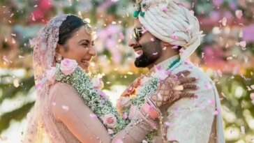 Rakul Preet Singh and Jackky Bhagnani are officially married. See FIRST photos from the wedding