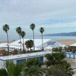 Spirit Awards Disrupted by Small But Loud Israel-Hamas War Protest Outside Tent