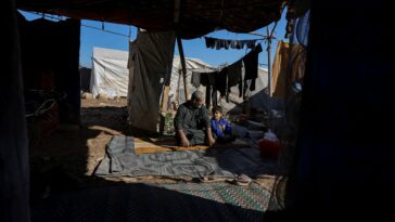 Syrian earthquake survivors still sleep outside one year on