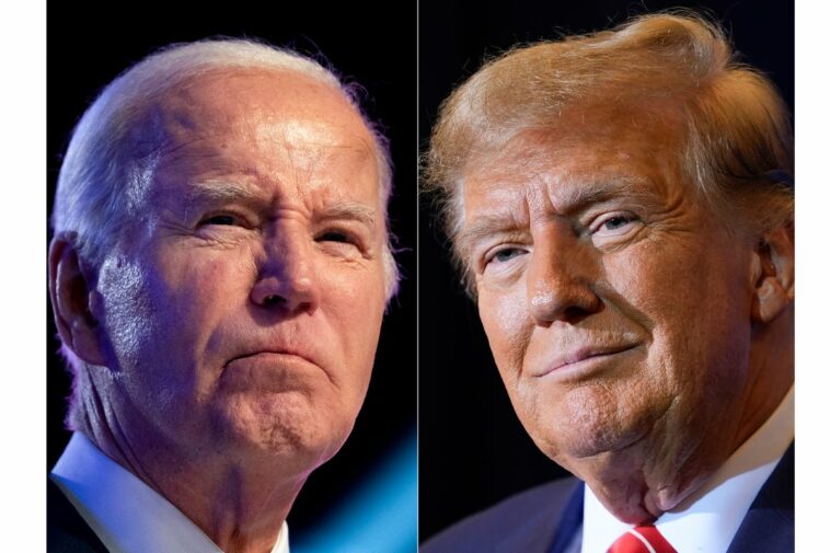 Trump pierde frente a Biden por seis puntos en nueva encuesta