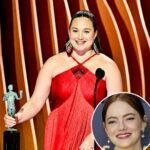 You Can't Miss Emma Stone's Ecstatic Reaction After Losing to Lily Gladstone at the 2024 SAG Awards - E! Online