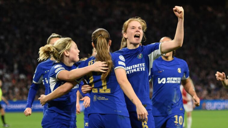 Ajax Women 0-3 Chelsea Women: Blues seize control of Champions League quarter-final