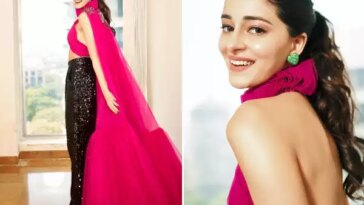 Ananya Panday’s playful new pink and black look is a head-turner. Pics: