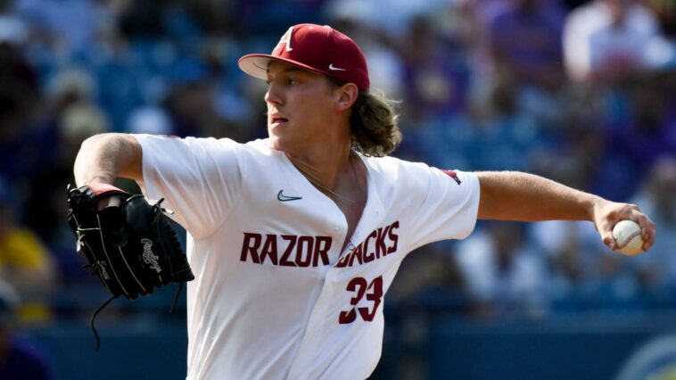 Arkansas dominates SEC opener behind Hagen Smith's impressive outing