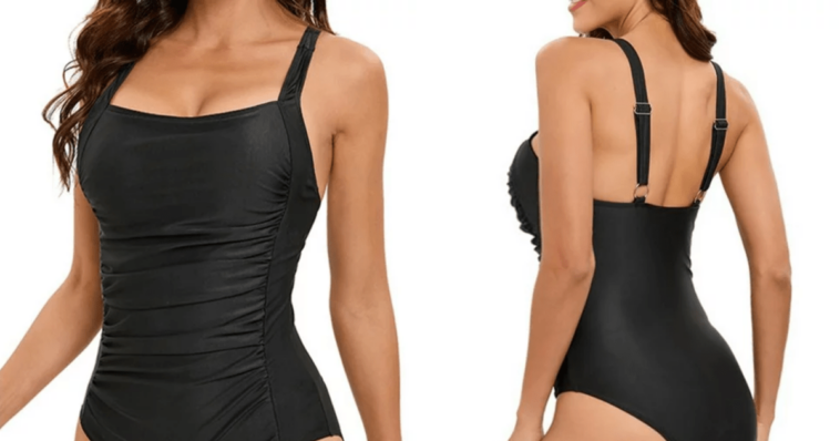 Hit the Beach in This Sexy Slimming Swimsuit – Just $24!