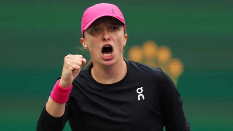 Iga Swiatek: World No 1 through to BNP Paribas Open in Indian Wells with demolition job