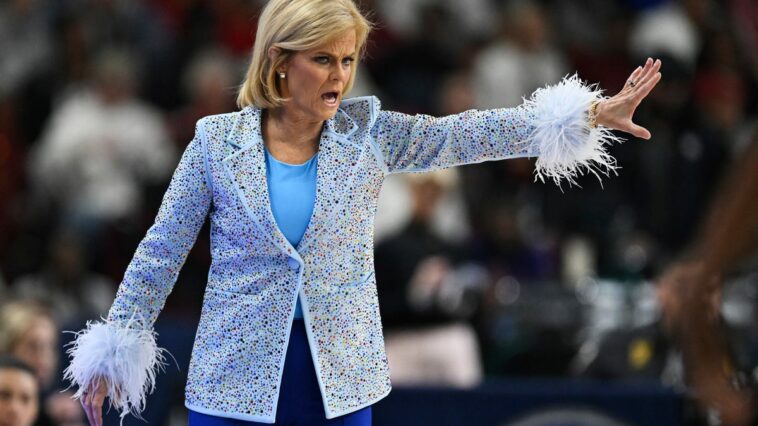 Kim Mulkey’s response to the LSU-South Carolina fight was trashy