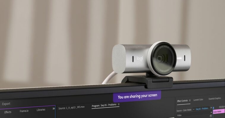 Logitech’s new MX Brio is a $200 4K webcam with “AI-enhanced image quality”