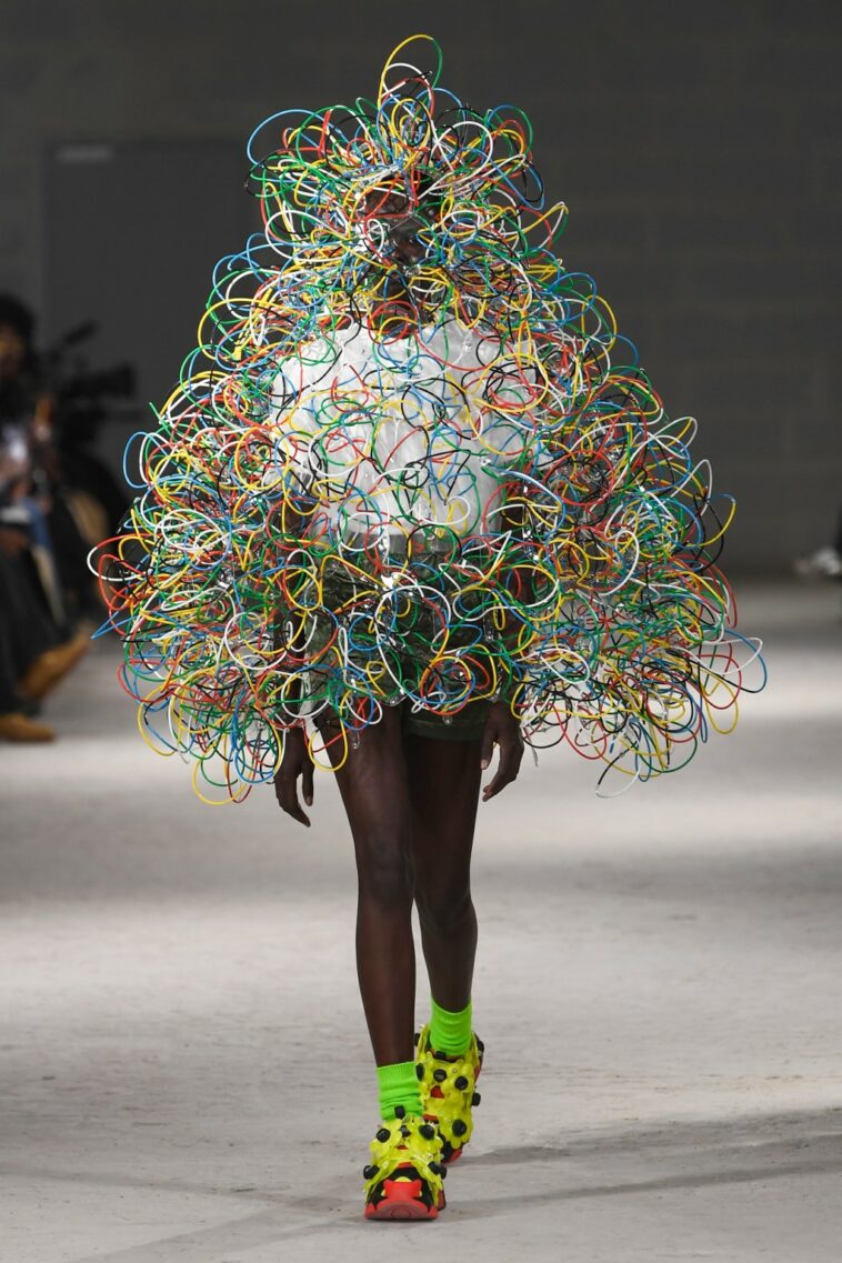 Noir Kei Ninomiya Fall 2024 Ready-to-Wear: Cloudy With A Chance of Color