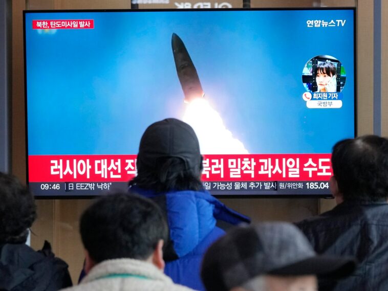 North Korea fires ballistic missiles as Blinken visits Seoul