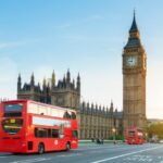 London, Traffic on the Westminster bridge