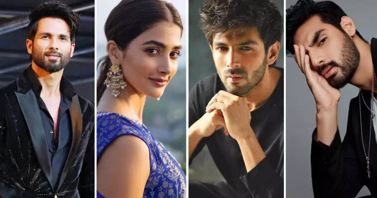 Pooja Hegde’s fresh onscreen pairings: Shahid Kapoor, Ahaan Shetty and more