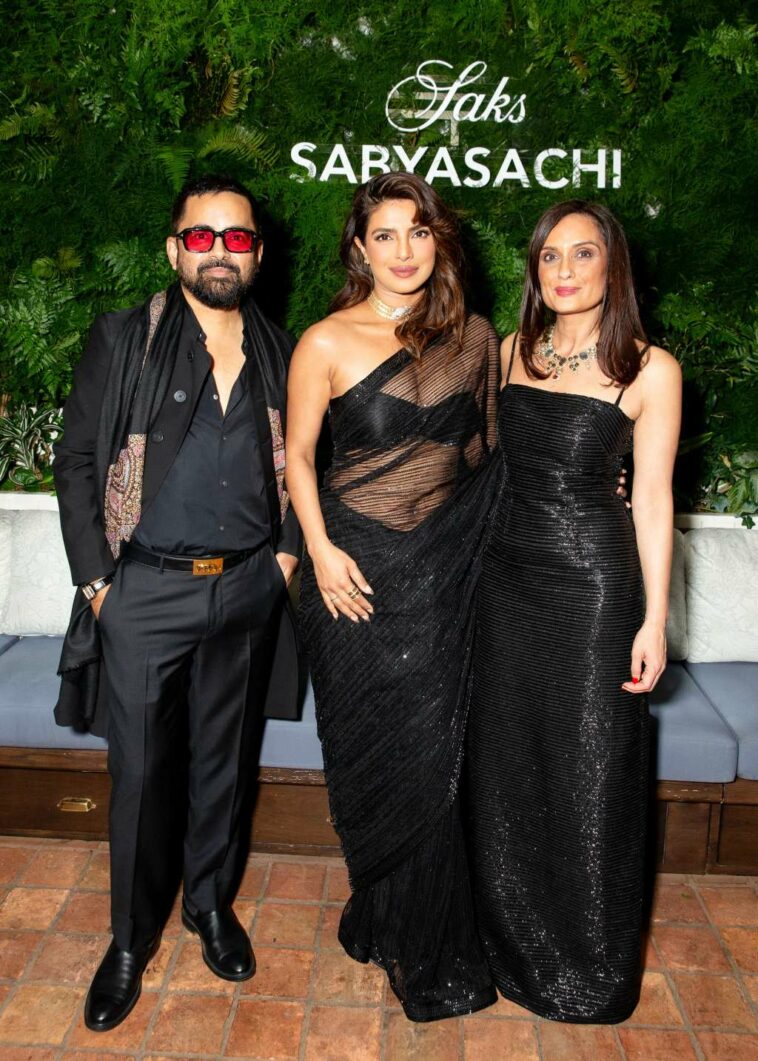 Priyanka Chopra, Kathy Hilton and More Celebrate Sabyasachi Cinématique Collection