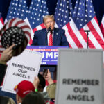 Trump Vilifies Migrants and Mocks Biden’s Stutter in Georgia Speech