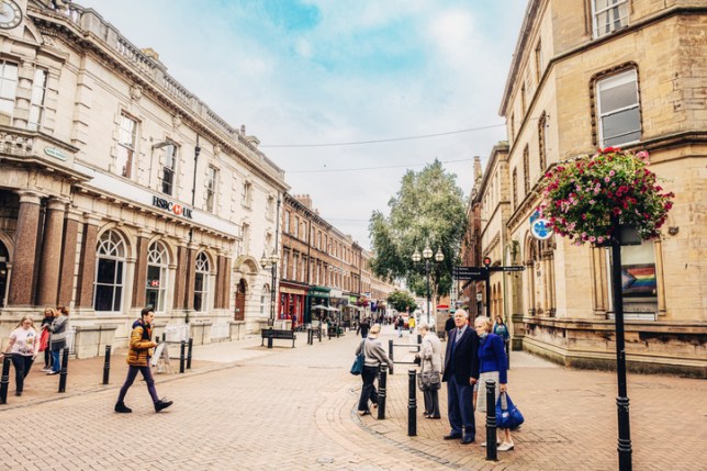 Carlisle town, Cumbria, England