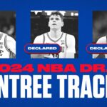 2024 NBA Draft early entry tracker: Donovan Clingan, Kyle Filipowski lead the list