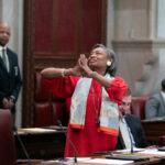 Senate Majority Leader Andrea Stewart-Cousins told reporters today that a budget deal is at the ready.