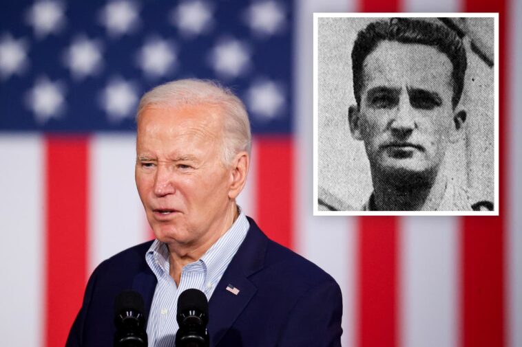 Biden sugiere que su tío fue devorado por caníbales en la Segunda Guerra Mundial