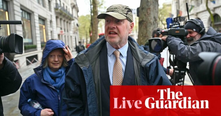 Campaigner Alan Bates says Post Office caused ‘harm and injustice’ as he appears at Horizon inquiry – UK politics live