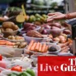 Food inflation across rich nations falls to pre-Ukraine war levels; UK economy at turning point – business live