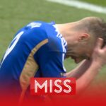 Jamie Vardy misses penalty and blows chance to give Leicester City breathing space!