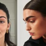 Image of Kendall Jenner wearing Missoma earrings in Vogue interview.