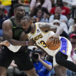 LeBron James Lakers beat Pelicans NBA