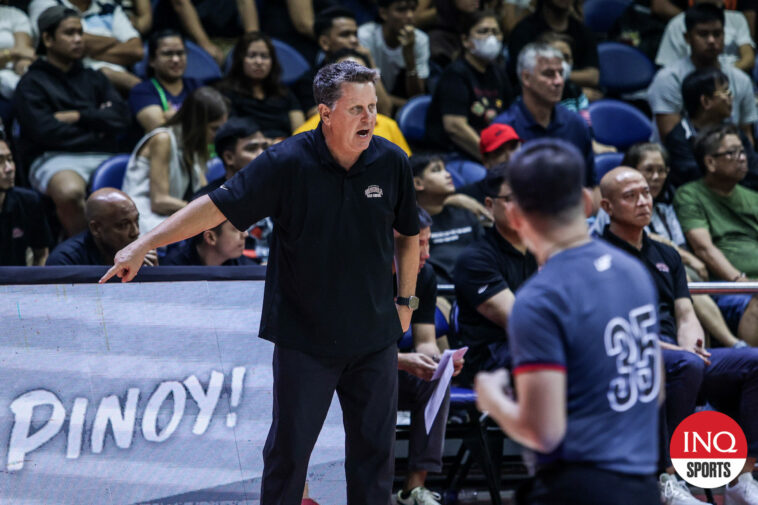 Ginebra coach Tim Cone PBA Philippine Cup