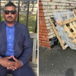 Resident angered after pallets left on street blocks wheelchair and pram access