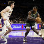 Anthony Edwards Timberwolves beat Lakers NBA