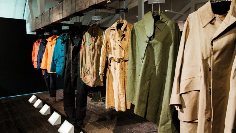 Belstaff celebrates 100 years with an archive exhibition.