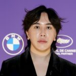 Wang Hong Quan Xing attends the reveal event for the BMW XM Mystique Allure inspired by Naomi Campbell at the House Of BMW on May 15, 2024 in Cannes, France.